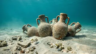Inside 4,700-Year-Old Shipwreck Near Kekova: Possible Olive Oil and Wine Containers
