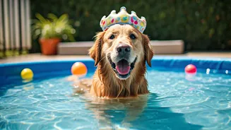 Treat Your Furry Friend To Premium Boarding Mini Pool Parties