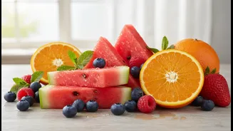 High-Water Fruits Naturally Deliver Fluids, Fibre And Antioxidants Alongside Refreshment