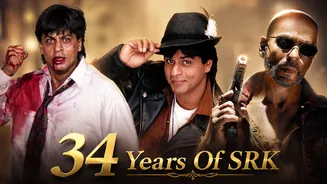 34 Years Of Shah Rukh Khan: Villain To Lover To Action Hero - The King Who Was Born To Rule