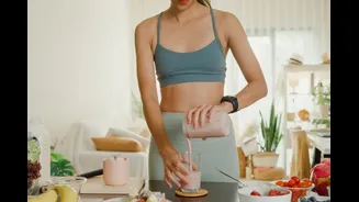 2 vitaminas caseiras ricas em proteína para quem quer ganhar músculos