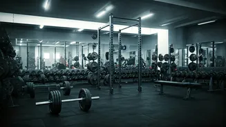 The Weight Room Is Busier Than Ever