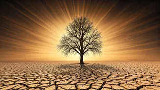 Climate change hurts mental well-being.