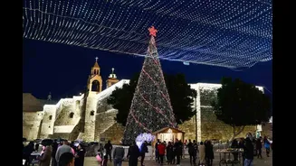 Christmas Returns To Jesus' Birthplace In West Bank, Hope And Hymns After Years Of War And Silence