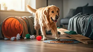 Indoor Dogs Love These Easy DIY Sensory Obstacle Courses