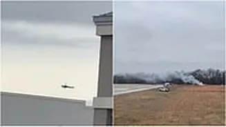 US: 2 Helicopters Collide Midair In New Jersey; 1 Pilot Dead, Another Injured - VIDEO