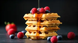 Golden Waffles: A Culinary Delight You'll Crave!