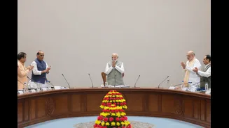Cabinet Passes Resolution Honouring PM Modi As Longest-Serving Elected PM, Gives Standing Ovation