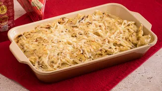 Macarrão com queijo gratinado: receita fácil que vai no forno