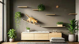 Cat Lovers Turn Living Rooms Into Multi Level Climbing Paths