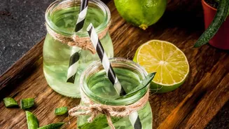 Simple Kitchen Ingredients Turned Into Delicious Herbal Drinks For Optimum Hydration