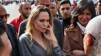 'Reduced to rubble': Angelina Jolie shares before-and-after Gaza satellite images