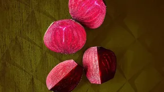 The Betalain Pigment Behind Beetroot's Deep Red Hair Tint