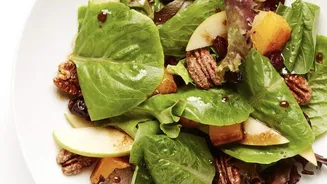 Pear + pecan: Delicious vegetarian snacks you'll love