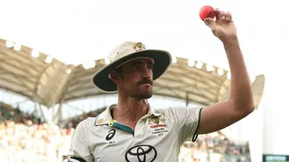 Starc completes 50 Test wickets in 2025, scripts this record