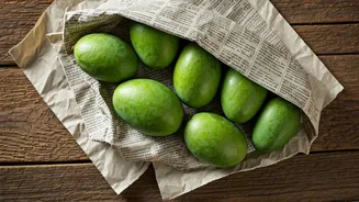 Mastering Mango Ripening: Grandma's Newspaper Trick for Perfectly Ripe Fruit