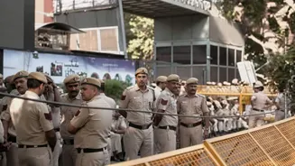INDIA bloc's anti-CEC protest today: 3,000 cops deployed, barricades erected