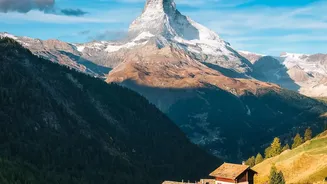 Paraglide over the scenic Swiss Alps