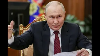 'If It Comes To Any Blows...': Putin Highlights Nuclear Threat In Message To Europe, US