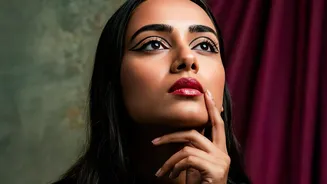 The Classic Brown Smoky Eye Is Getting A Fresh Indian Beauty Update Through Diffused Shadow And Soft Liner