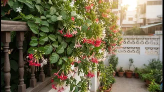 Flowering Climbers Add Fragrance Without Using Much Floor Space