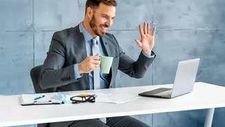 Hybrid workers report fewer unnecessary video calls after adopting clear written status updates