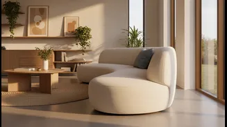 Door Swings And Cleaning Gaps Decide Whether Curved Furniture Is Practical