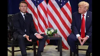 'His Wife Treats Him Extremely Badly': Trump's Dig At French President Macron