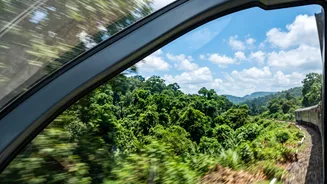 Why Glass Roof VistaDome Train Routes Provide Unmatched Panoramic Views Of Green Western Ghats