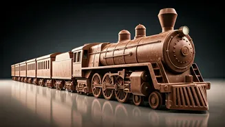 Giant Chocolate Train Derailed World Record: 181 Feet of Belgian Sweetness!