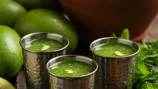 Chaas and Aam Panna Keep the Festive Spread Balanced and Refreshing
