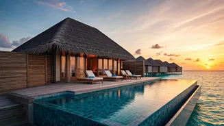 Newlyweds Run To Maldives Overwater Villas For Secluded Tropical Romance