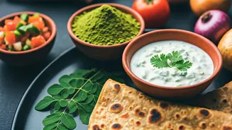 Parathas, Raita And Sabzis Get Moringa Energy