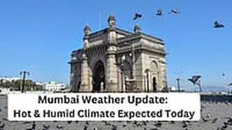 Mumbai Weather Update For April 17, 2026: City Wakes Up To Clear Blue Skies With Moderate AQI At 65; Hot & Humid Weather Expected