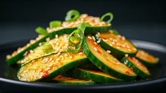 The Crunchy Korean Cucumber Side Everyone Should Try