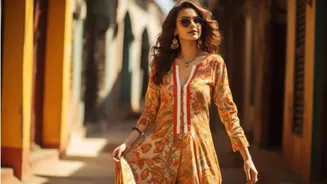 Ace your office look with fusion kurtis