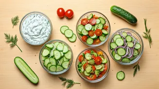 8 Delightful Cucumber Salads: Your Ultimate Office Lunch Refreshers!