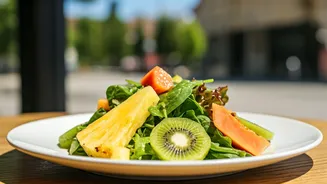 City Menus Are Surviving Heat With Tropical Plates