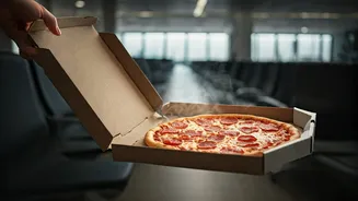 Family's Viral Airport Pizza Hack Sparks Debate on Savvy Travel and Airline Etiquette
