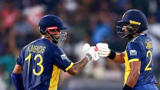 Kusal Mendis slams his third half-century in T20 World Cup