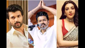 Vijay Deverakonda Congratulates Vijay As TVK Nears Historic Win, Kajal Aggarwal Wishes Him ‘Great Success’
