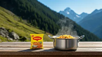 Mountain Maggi Venture: Delhi Creator's Viral Day Trading Noodles in the Hills