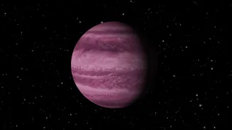 Webb space telescope finds exotic salt clouds on cold, pink planet