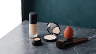 Facial Layering: Uses Thin Makeup Layers To Build A More Blended Finish Without Losing Sight Of With Blending More Important Than Layer Count