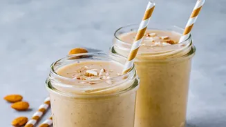 Why Almond Butter Is The Secret Ingredient For Making Ultra-Smooth Healthy Breakfast Drinks