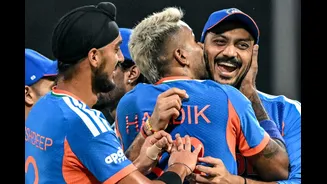 The Athlete's Kiss: Axar Patel's Miracle Catch That Saved India's Semi-Final