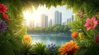 Native Plants Filter Toxic City Air While Nourishing Wildlife