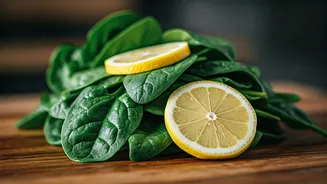 Spinach And Lemon Are Your New Smart Plate
