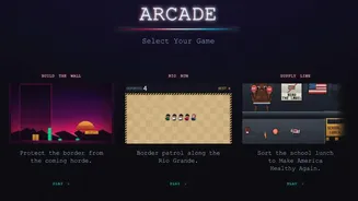 White House launches games where players capture migrants, build border