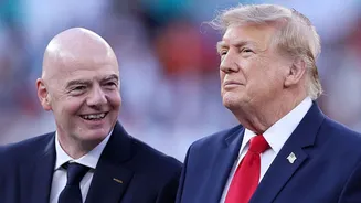 Trump quer Gianni Infantino, presidente da FIFA, no comando da ONU